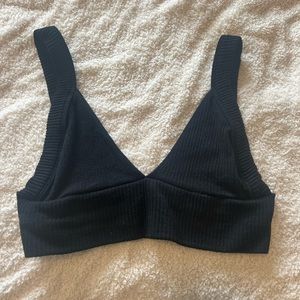 Black bralette from Urban Outfitters